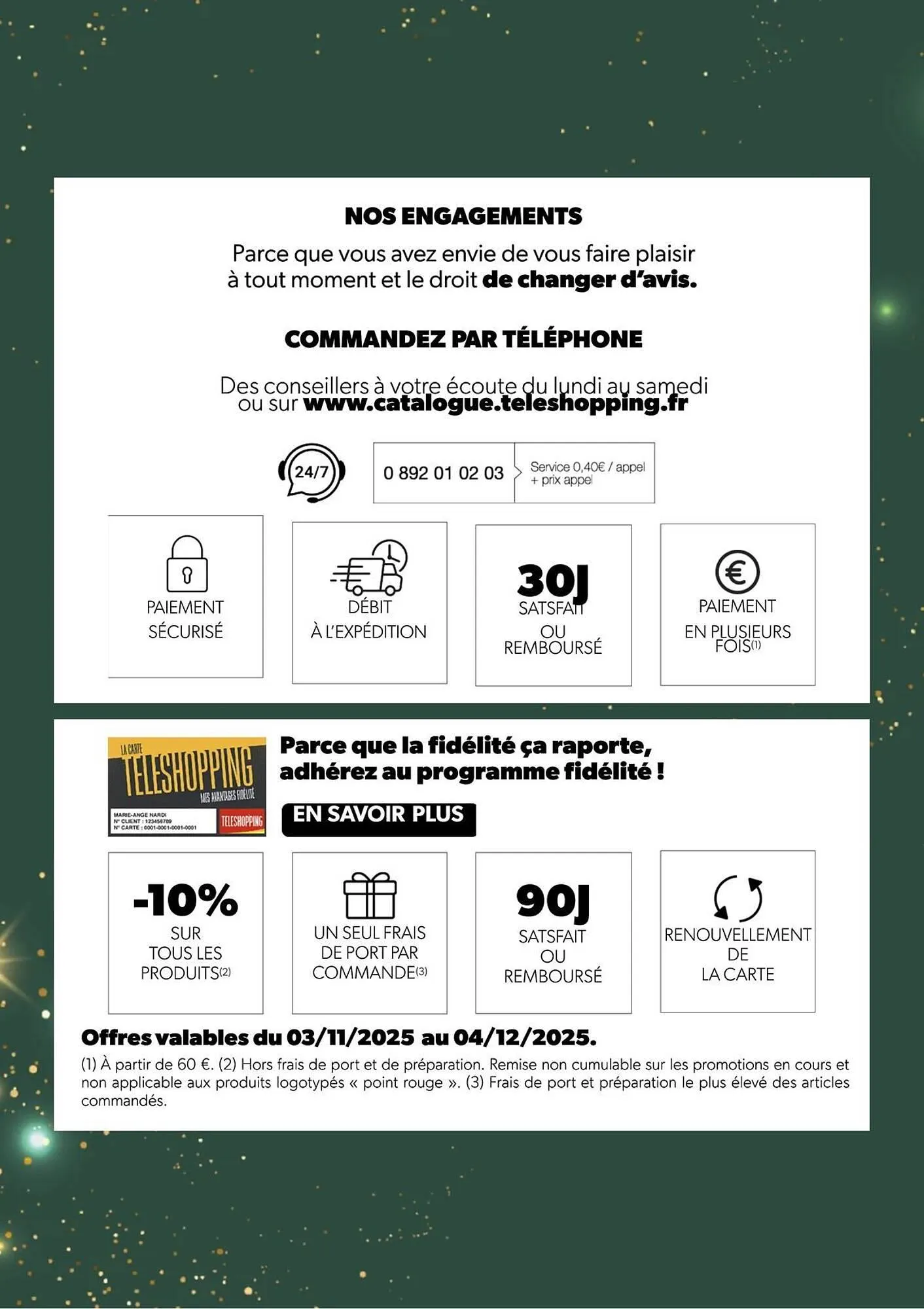 Catalogue Teleshopping du 4 novembre au 4 décembre 2025 - Catalogue page 3