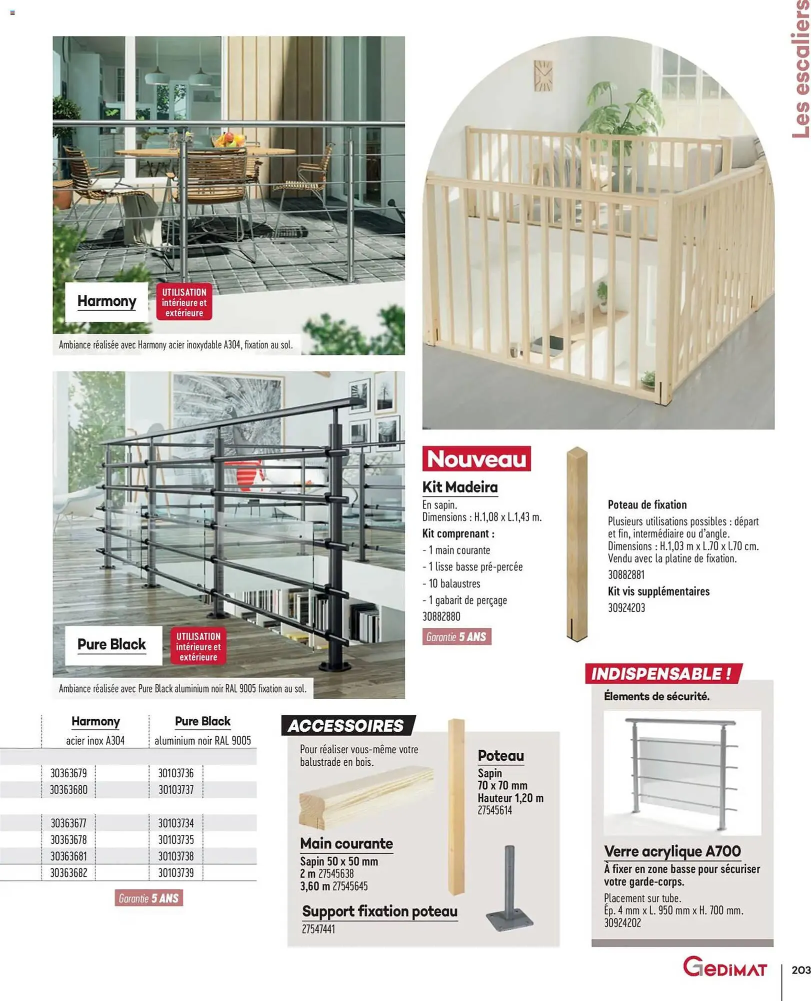 Catalogue Gedimat du 14 avril au 30 avril 2026 - Catalogue page 203