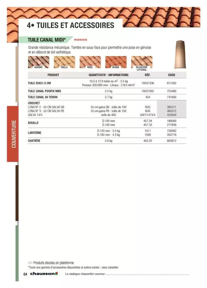 CHARPENTIER-COUVREUR 2025 du 1 janvier au 31 décembre 2025 - Catalogue page 16