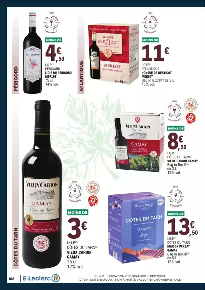 GUIDES DES VINS 2024/2025 du 1 avril au 31 décembre 2025 - Catalogue page 9