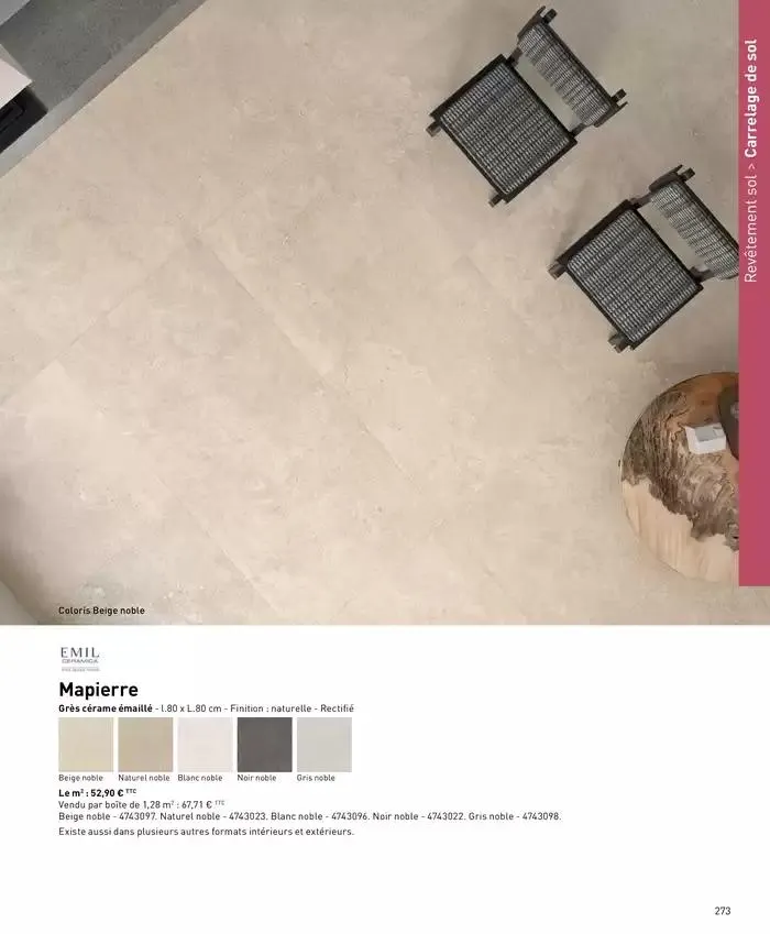 Ma sélection maison 2025 du 4 avril au 31 décembre 2025 - Catalogue page 273