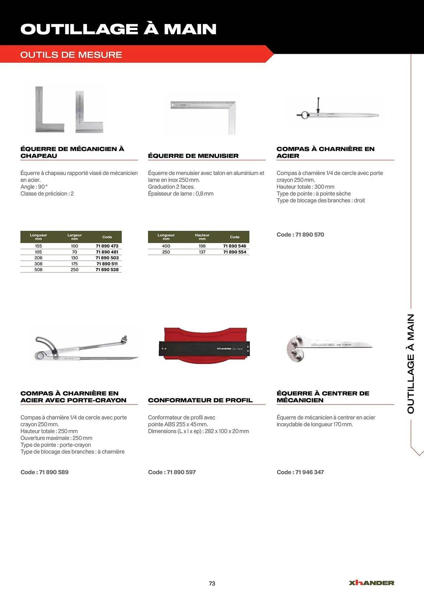 Catalogue Prolians du 2 septembre au 31 décembre 2025 - Catalogue page 73