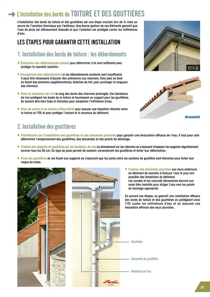 Guide Isolation Thermique par l'Extérieur du 18 février au 31 décembre 2025 - Catalogue page 21