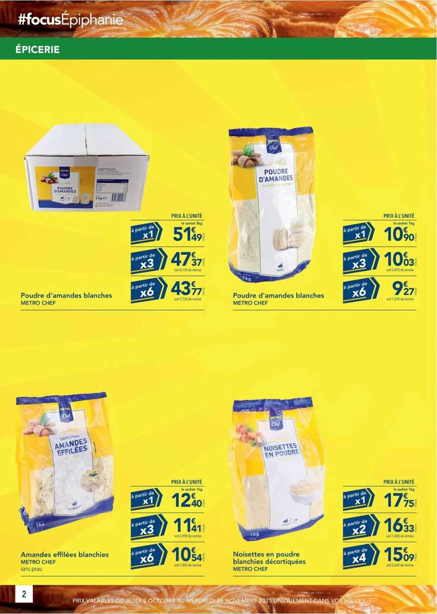Catalogue METRO du 2 octobre au 26 novembre 2025 - Catalogue page 2