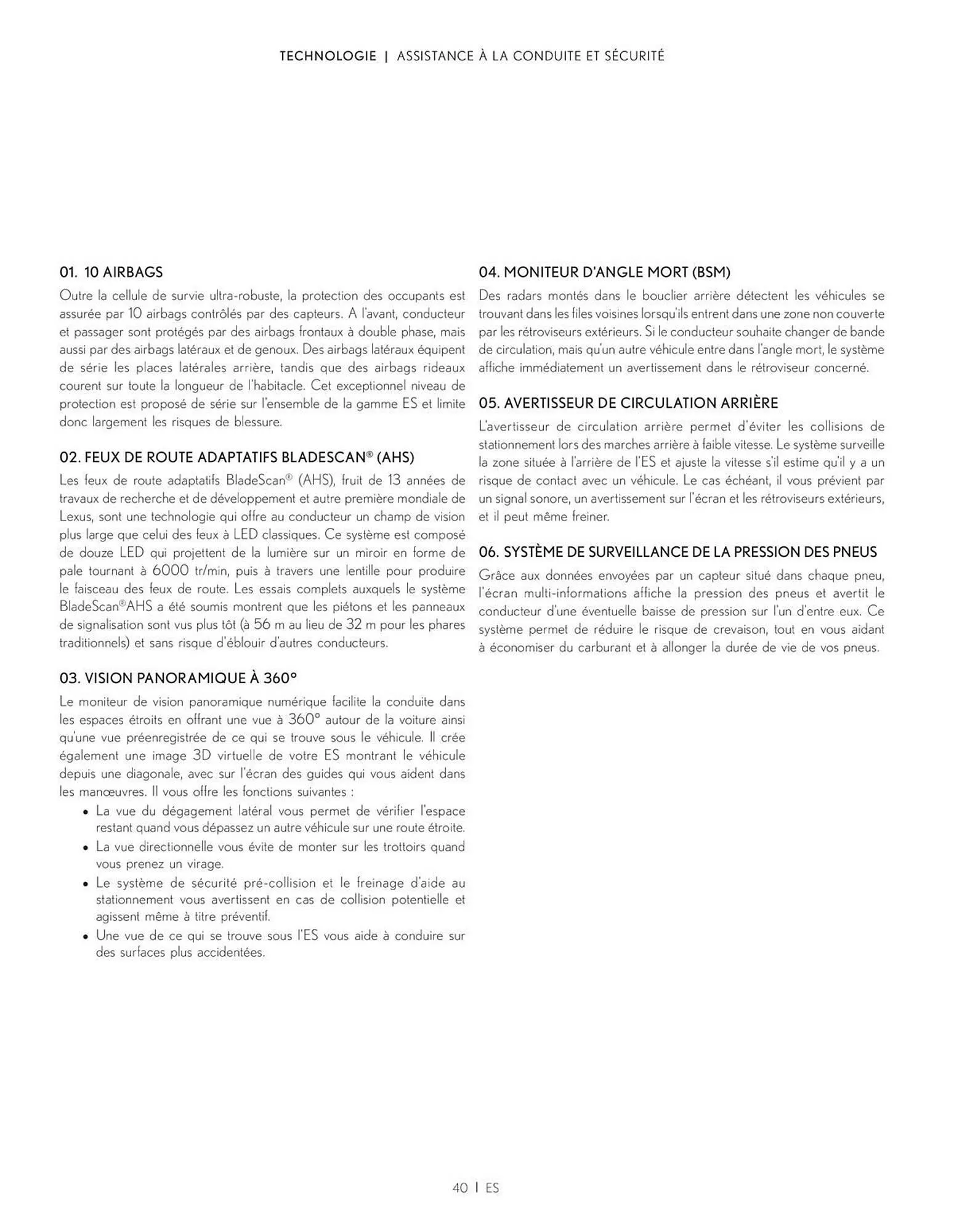 Catalogue Lexus du 27 mars au 27 mars 2026 - Catalogue page 40