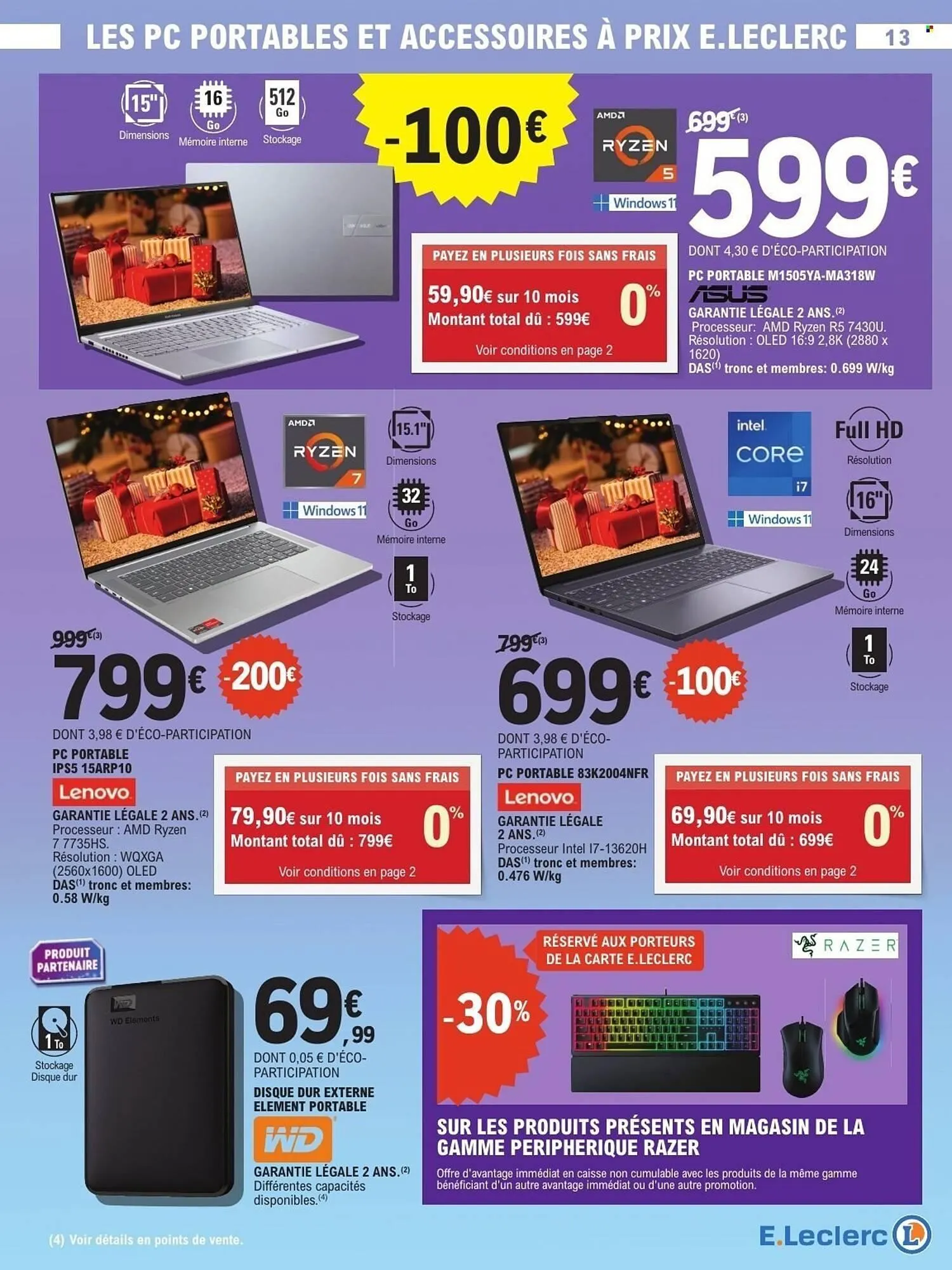 Catalogue E.Leclerc du 2 décembre au 24 décembre 2025 - Catalogue page 13