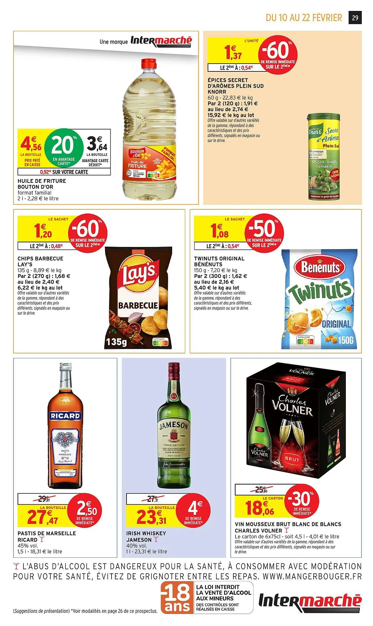 Catalogue Intermarché du 10 février au 22 février 2026 - Catalogue page 29