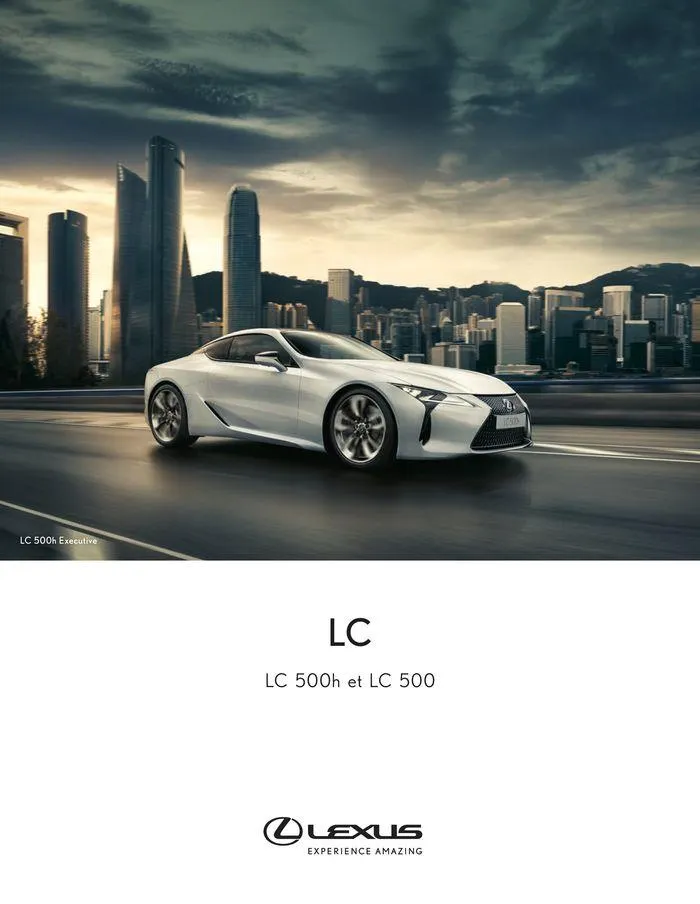 Lexus LC LC 500h et LC 500 - 1