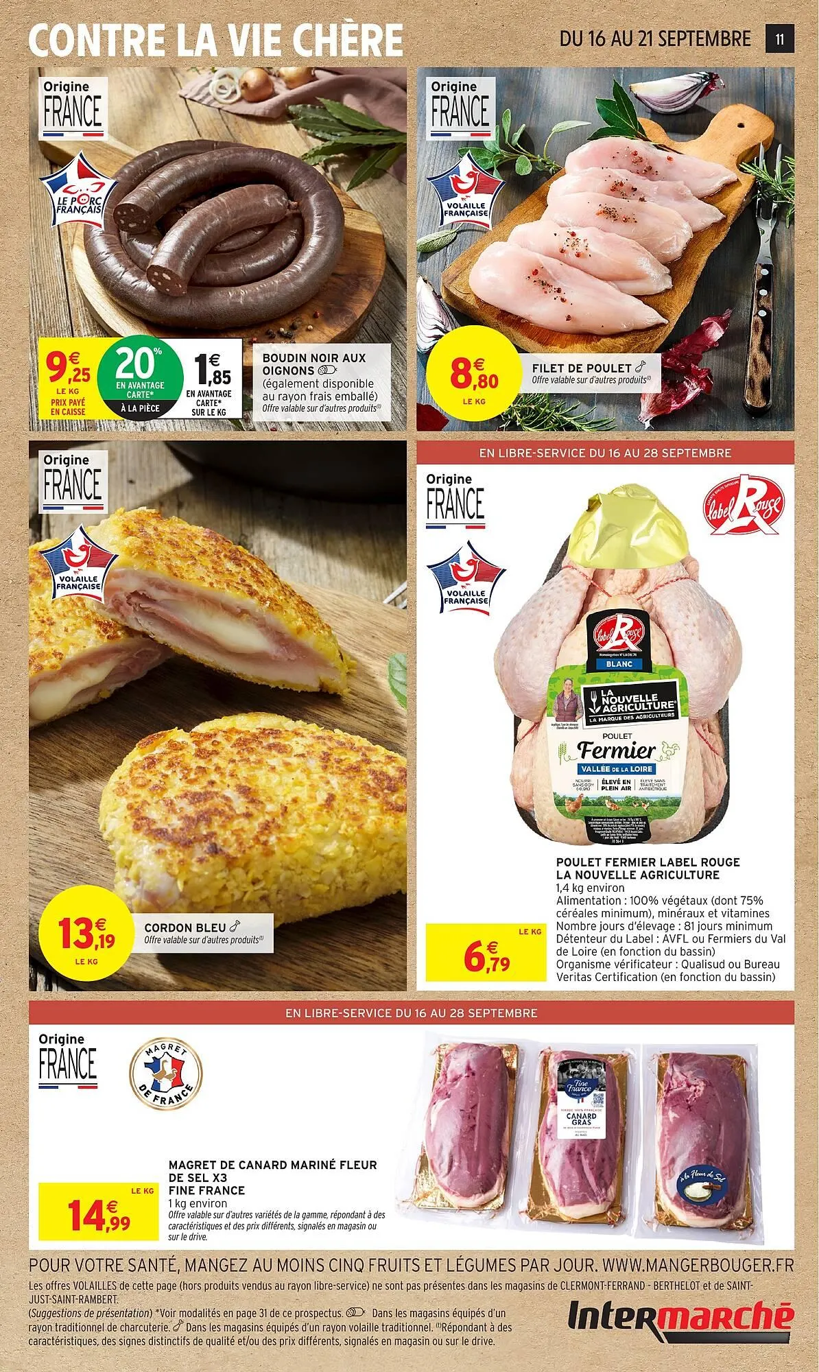 Catalogue Intermarché du 16 septembre au 28 septembre 2025 - Catalogue page 11