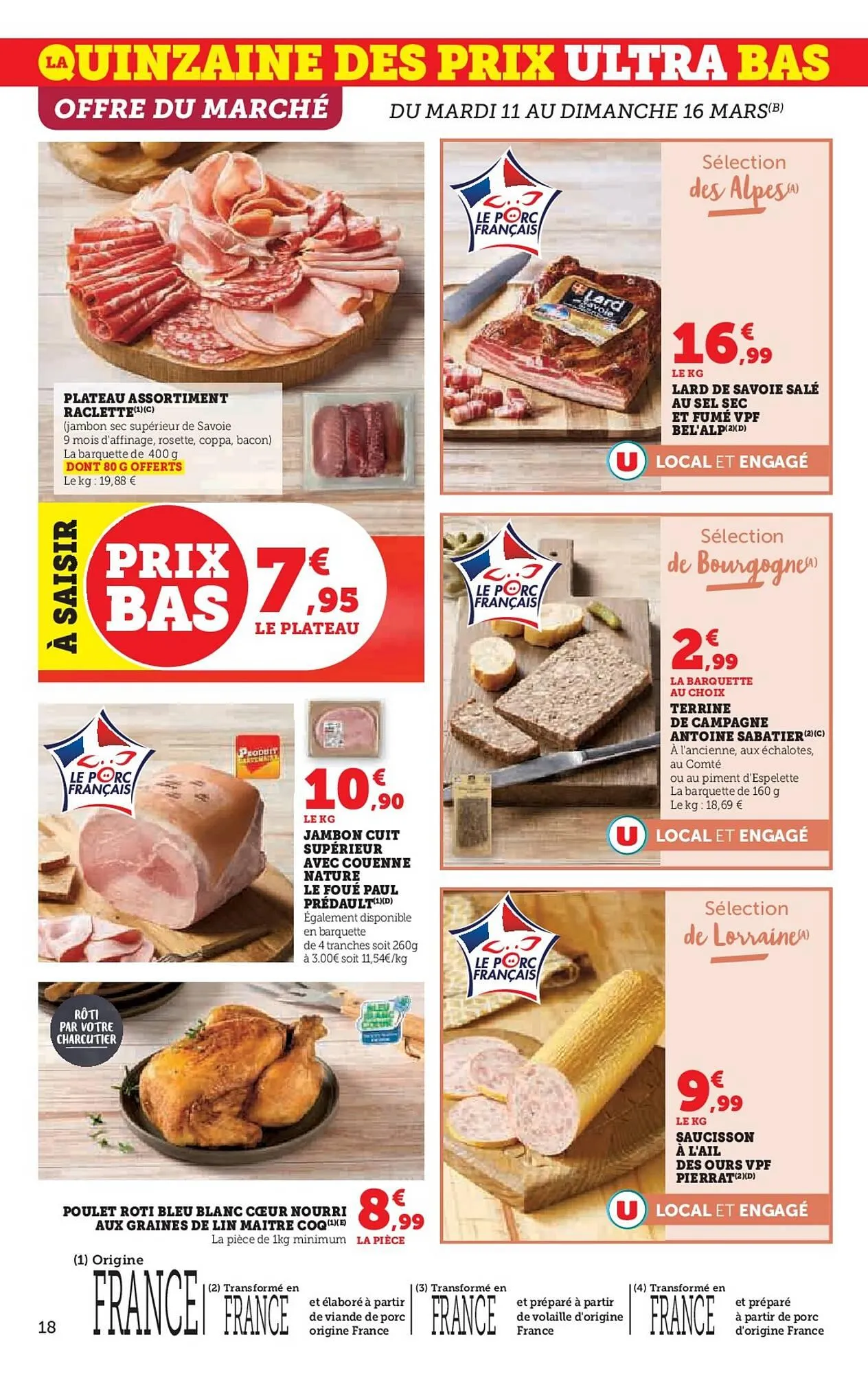 Catalogue Super U du 11 mars au 23 mars 2025 - Catalogue page 18