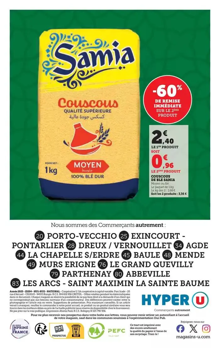 Saveurs d'Orient du 25 février au 9 mars 2025 - Catalogue page 8