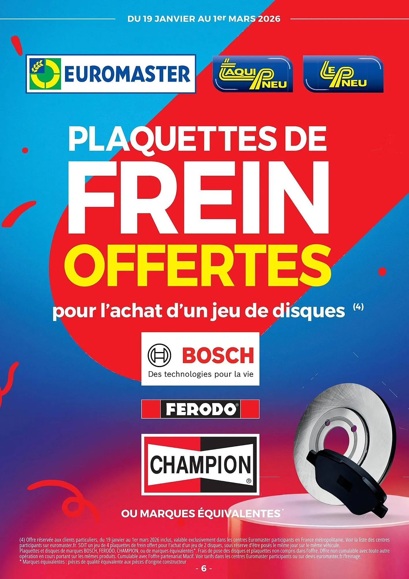 Catalogue Euromaster du 9 février au 22 février 2026 - Catalogue page 6