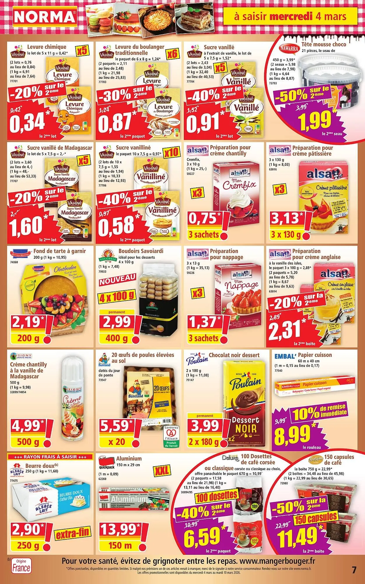 Catalogue Norma du 4 mars au 10 mars 2026 - Catalogue page 7