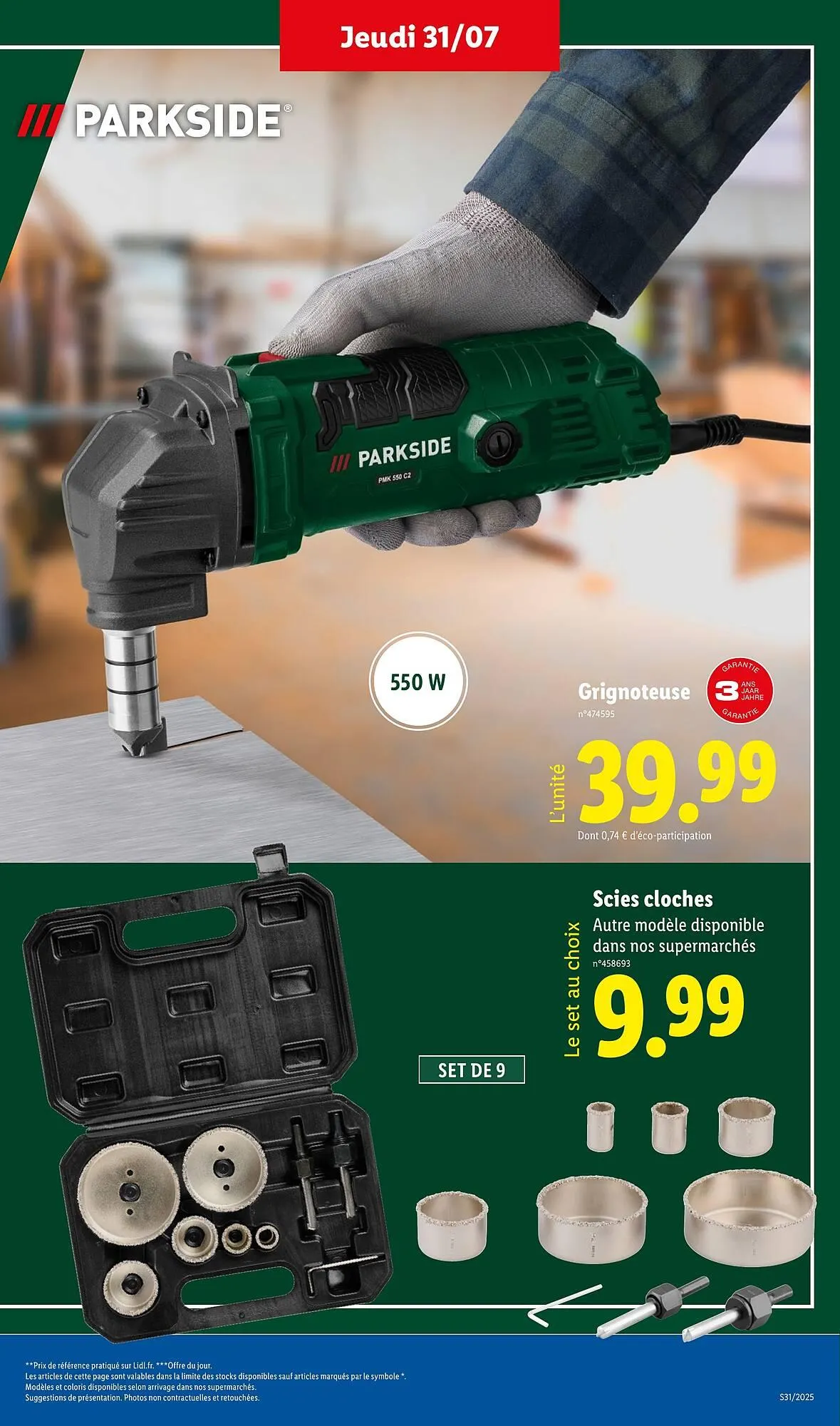 Catalogue Lidl du 31 juillet au 6 août 2025 - Catalogue page 31