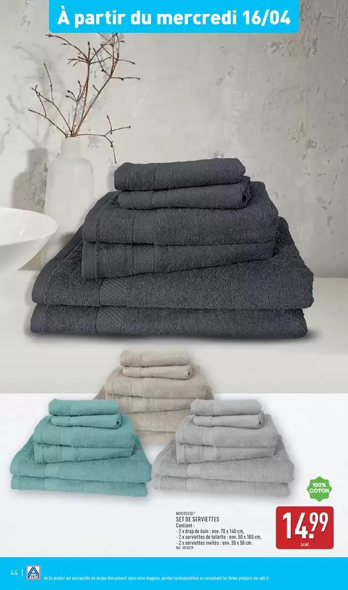 Arrivages de Pâques à prix discount du 15 avril au 21 avril 2025 - Catalogue page 47