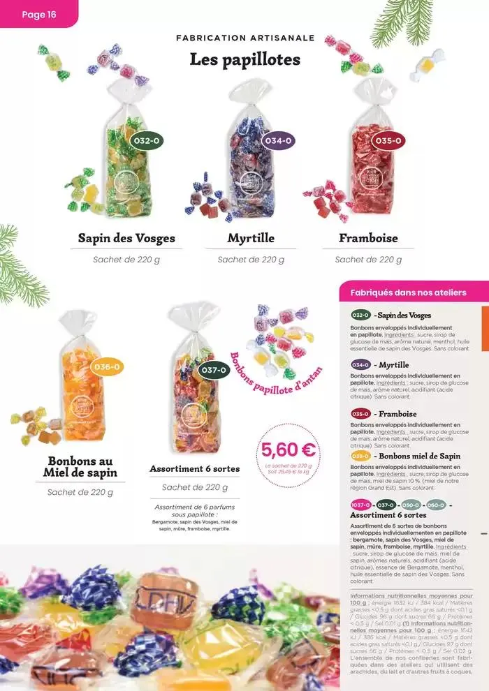 Catalogue 2025 du 20 mai au 31 décembre 2025 - Catalogue page 16