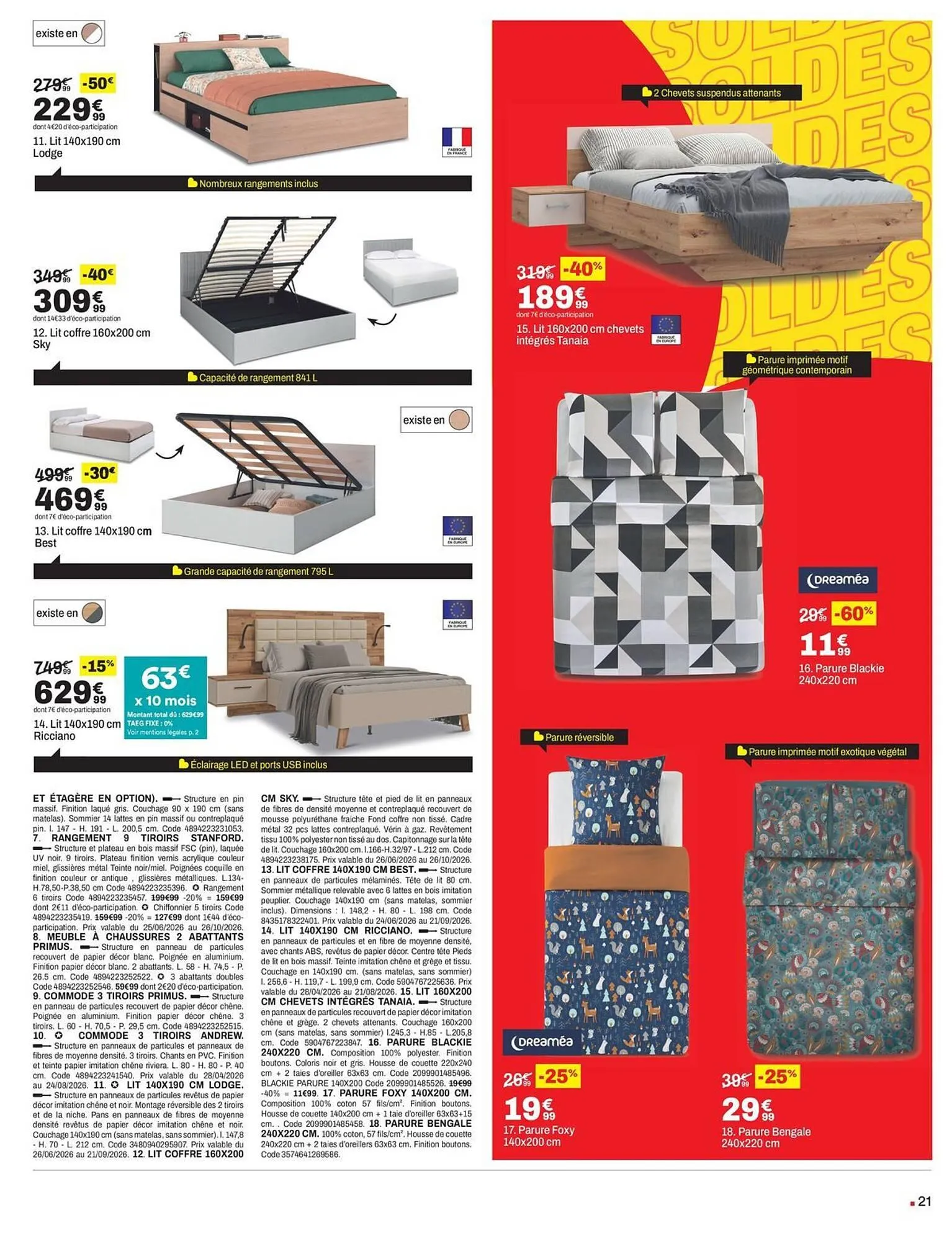 Catalogue BUT du 24 juin au 27 juillet 2026 - Catalogue page 21
