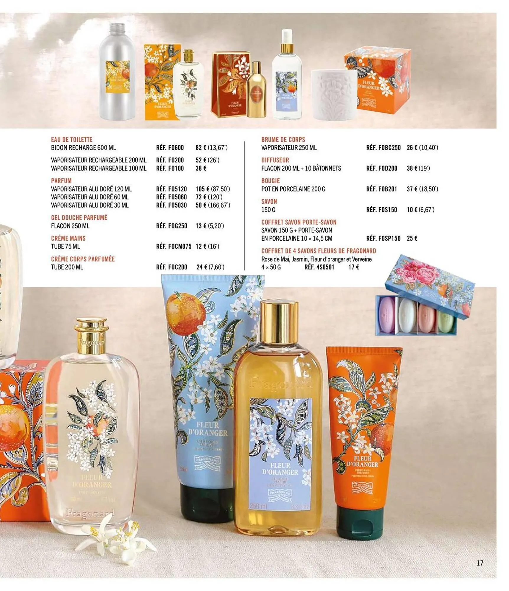 Catalogue Fragonard du 1 avril au 31 décembre 2026 - Catalogue page 17