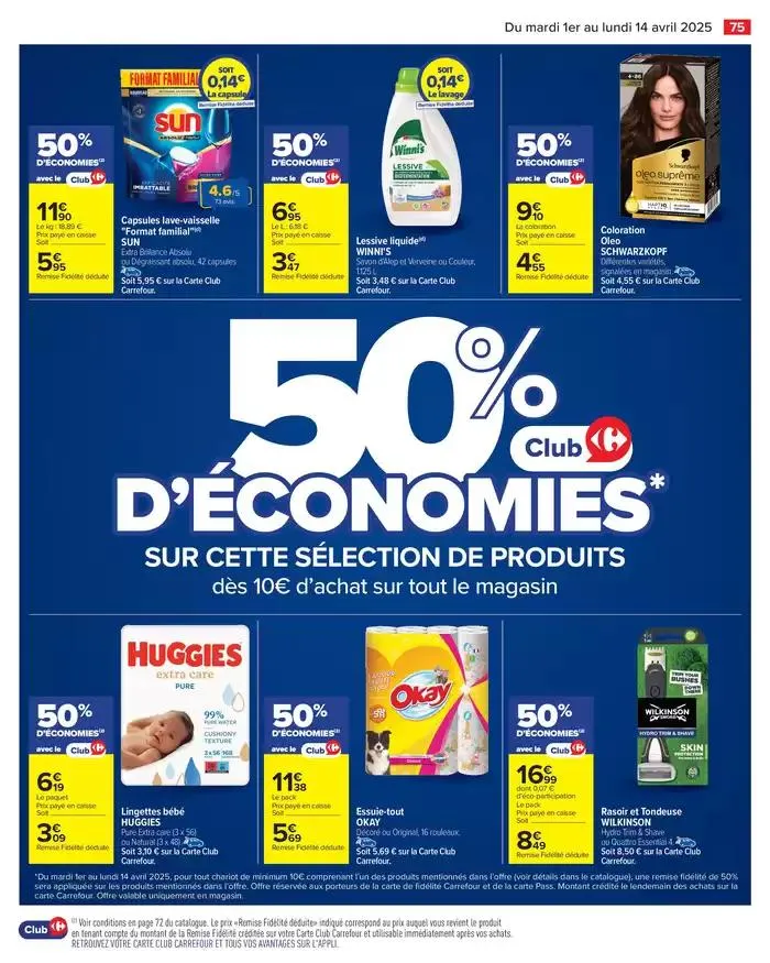 LE COIN DES ENFANTS du 1 avril au 14 avril 2025 - Catalogue page 79