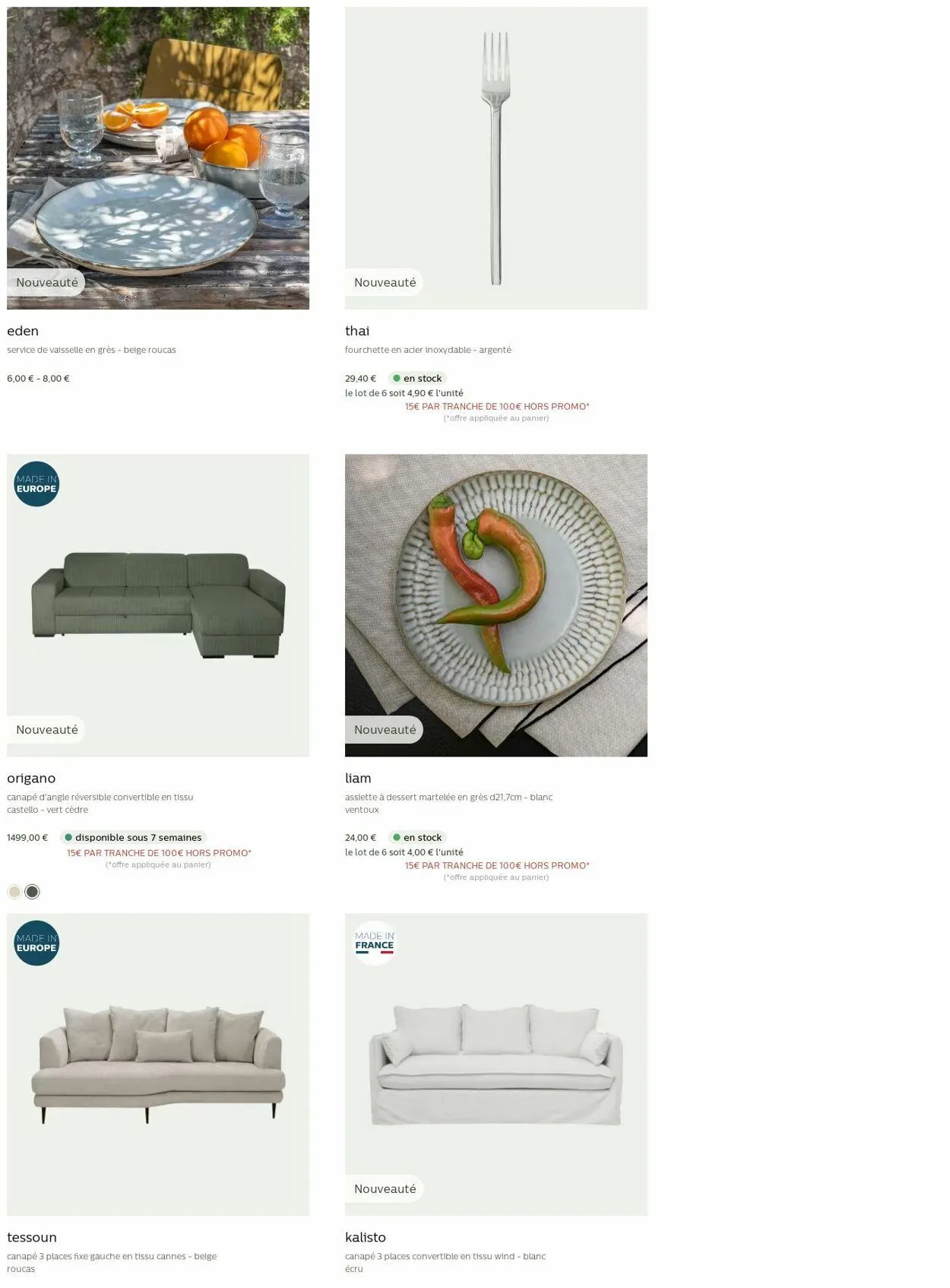 Alinéa Catalogue actuel du 27 octobre au 2 novembre 2025 - Catalogue page 15