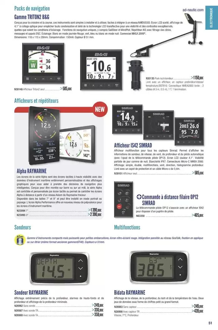 Catalogue Accastillage Diffusion 2025 du 1 janvier au 31 décembre 2025 - Catalogue page 53