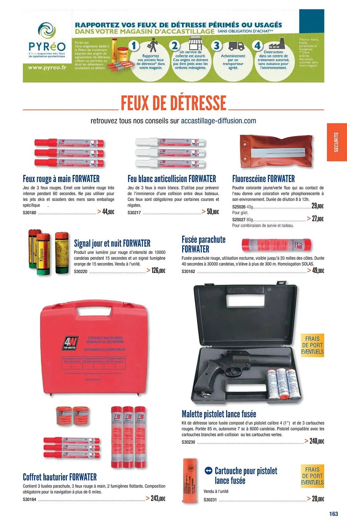 Catalogue Accastillage Diffusion du 1 mars au 31 décembre 2023 - Catalogue page 165