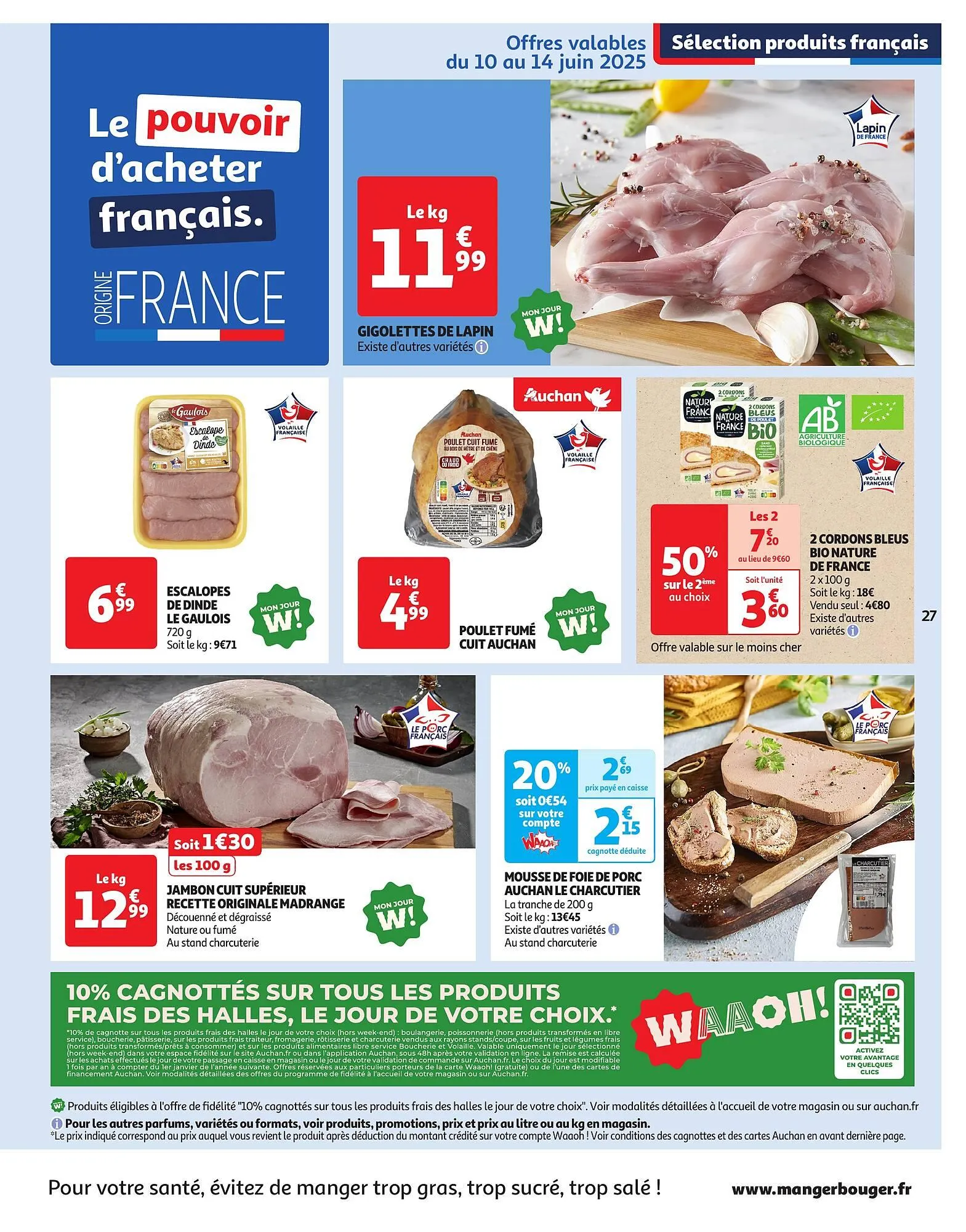 Catalogue Auchan du 10 juin au 22 juin 2025 - Catalogue page 27