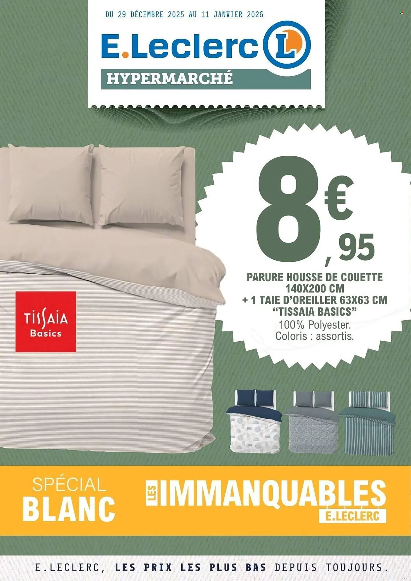 Catalogue E.Leclerc du 29 décembre au 11 janvier 2026 - Catalogue page 1