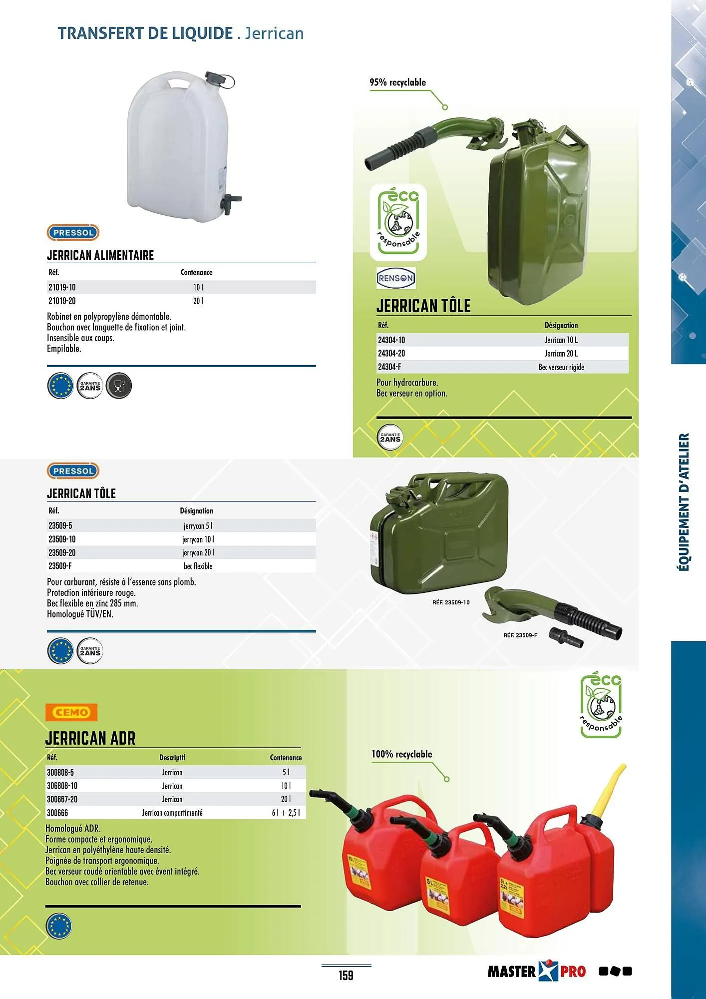 Catalogue Master Pro du 28 janvier au 30 décembre 2028 - Catalogue page 163