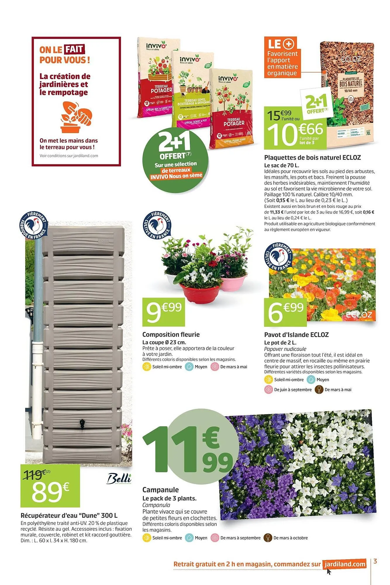 Catalogue Jardiland du 11 mars au 22 mars 2026 - Catalogue page 3
