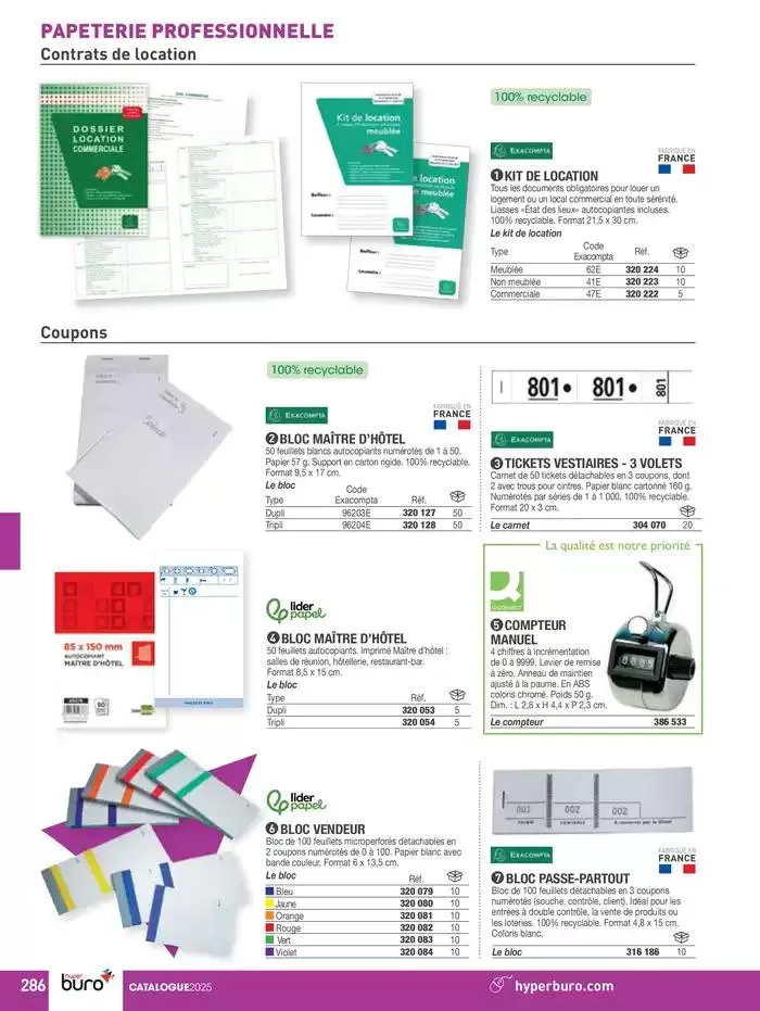 Notre catalogue général du 4 février au 31 décembre 2025 - Catalogue page 312