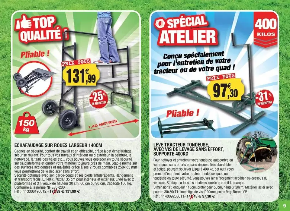 Arrivages de printemps du 6 février au 31 mai 2025 - Catalogue page 9