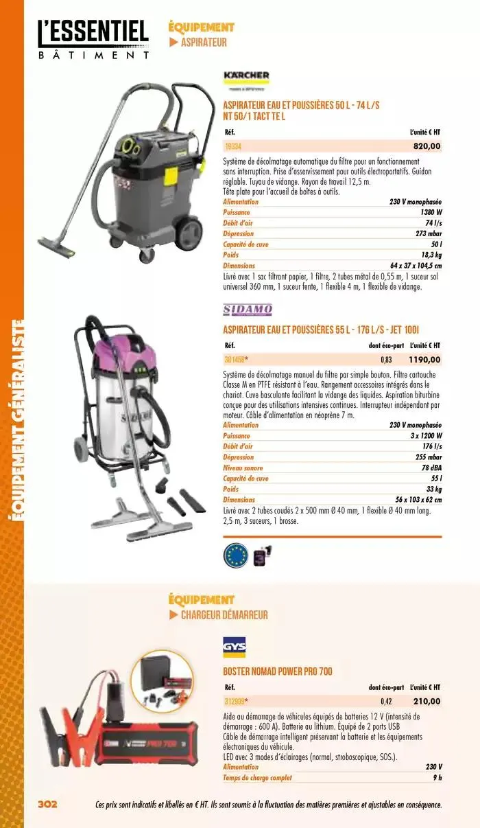 Essentiel Batiment 2025 du 3 janvier au 31 décembre 2025 - Catalogue page 304