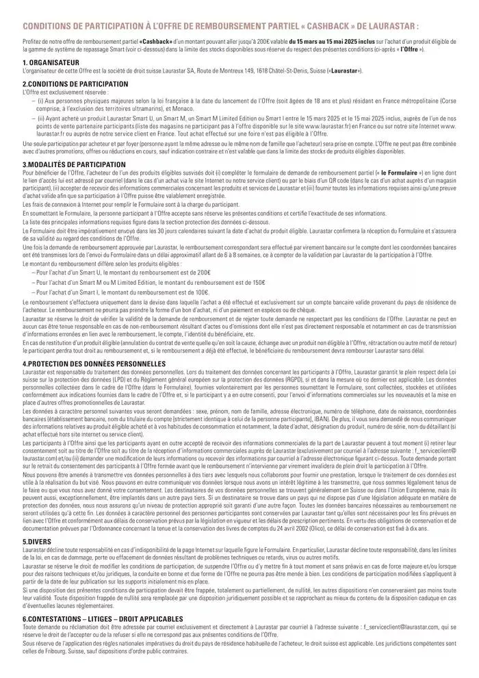 Jusqu'à 200€ remboursés du 17 mars au 15 mai 2025 - Catalogue page 2