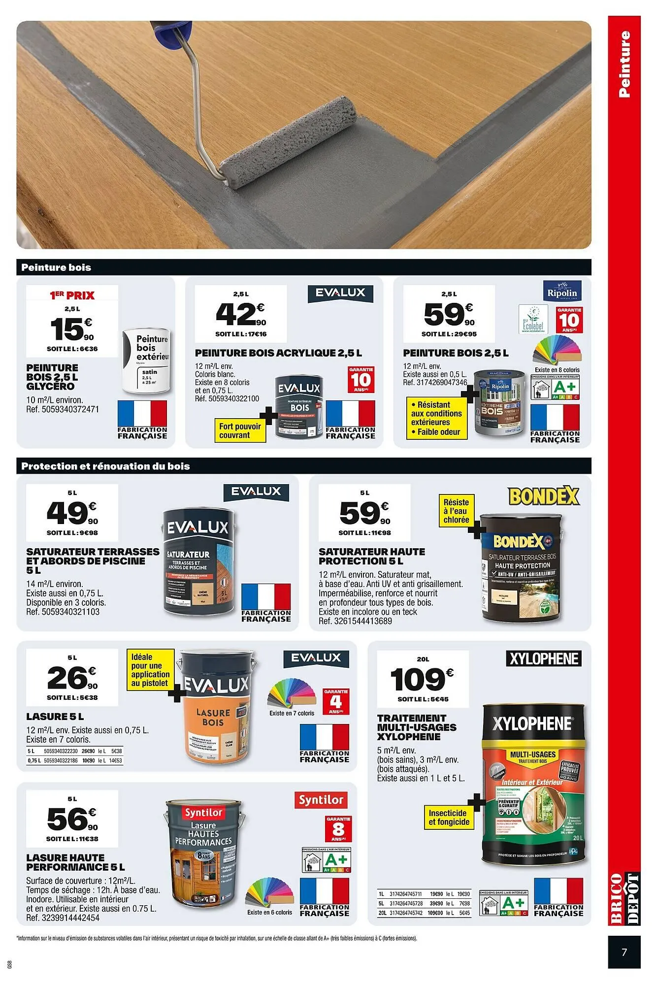 Catalogue Brico Dépôt du 1 août au 14 août 2025 - Catalogue page 7