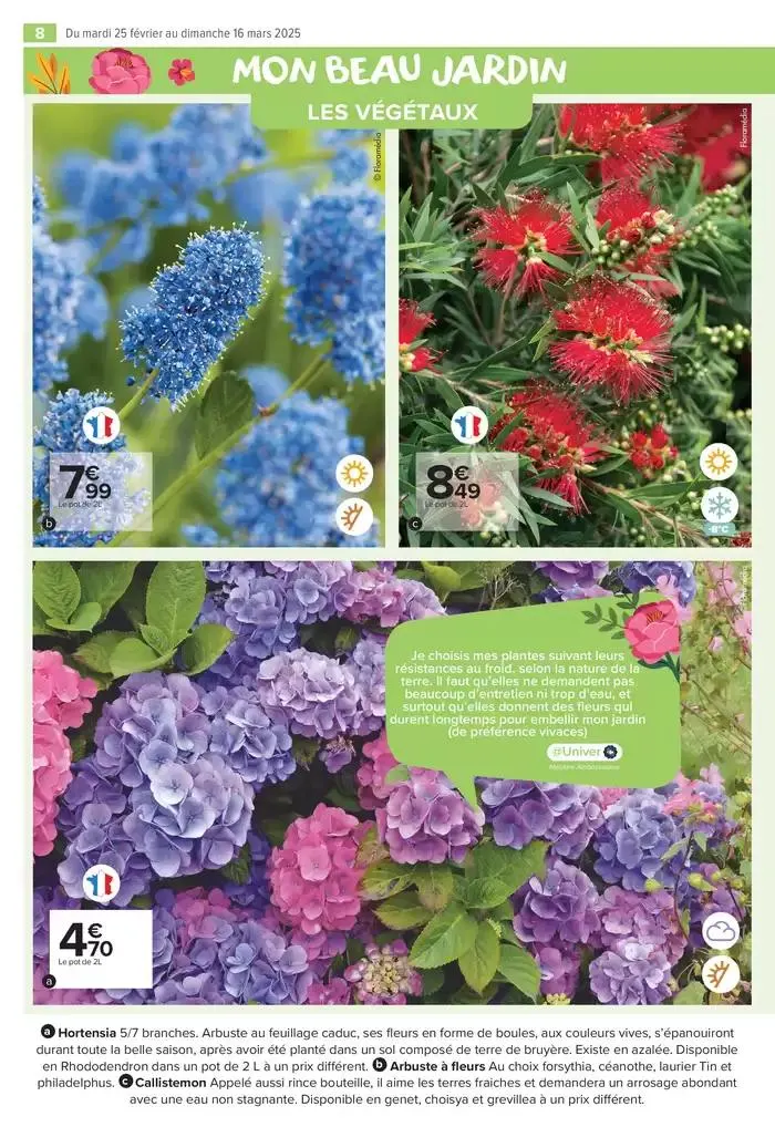 PROFITER ENFIN DE SON JARDIN du 25 février au 16 mars 2025 - Catalogue page 8