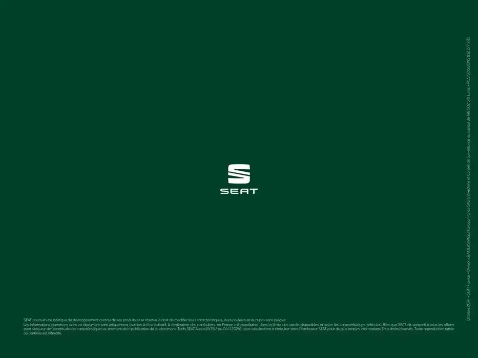 SEAT Ateca du 7 novembre au 7 novembre 2025 - Catalogue page 23