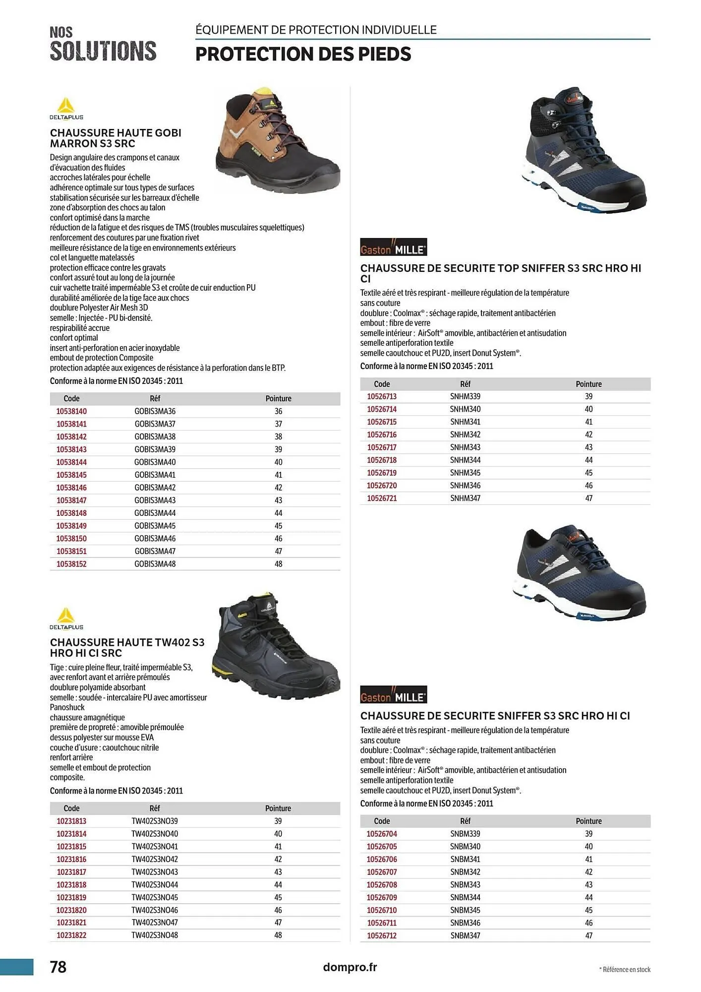 Catalogue DomPro du 23 janvier au 1 janvier 2027 - Catalogue page 78