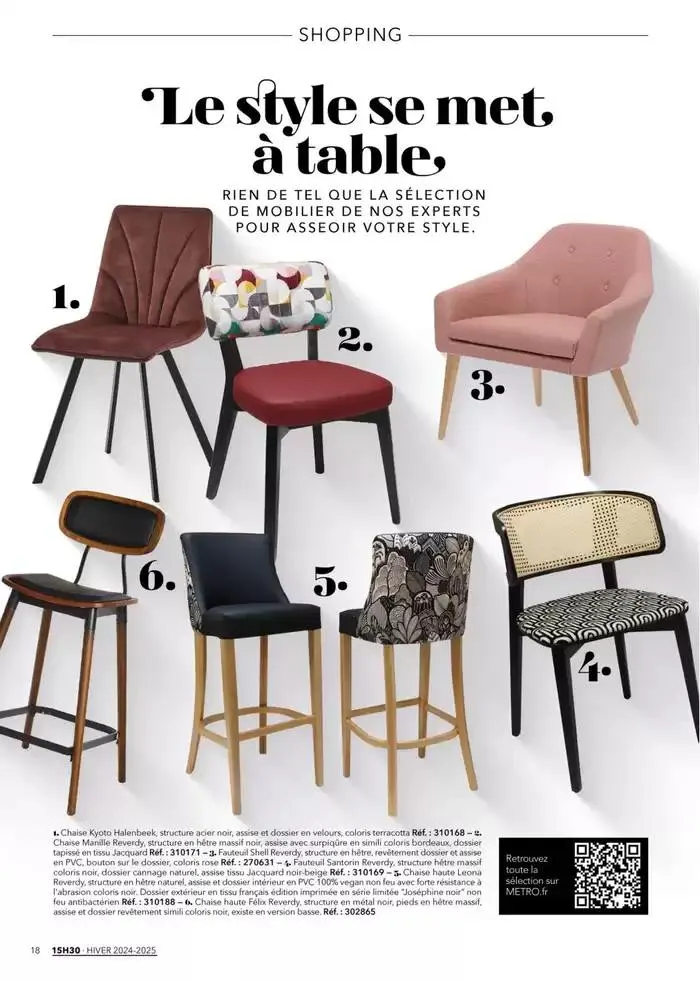 Metro Magazine 15h30 N°12 du 16 décembre au 30 avril 2025 - Catalogue page 10