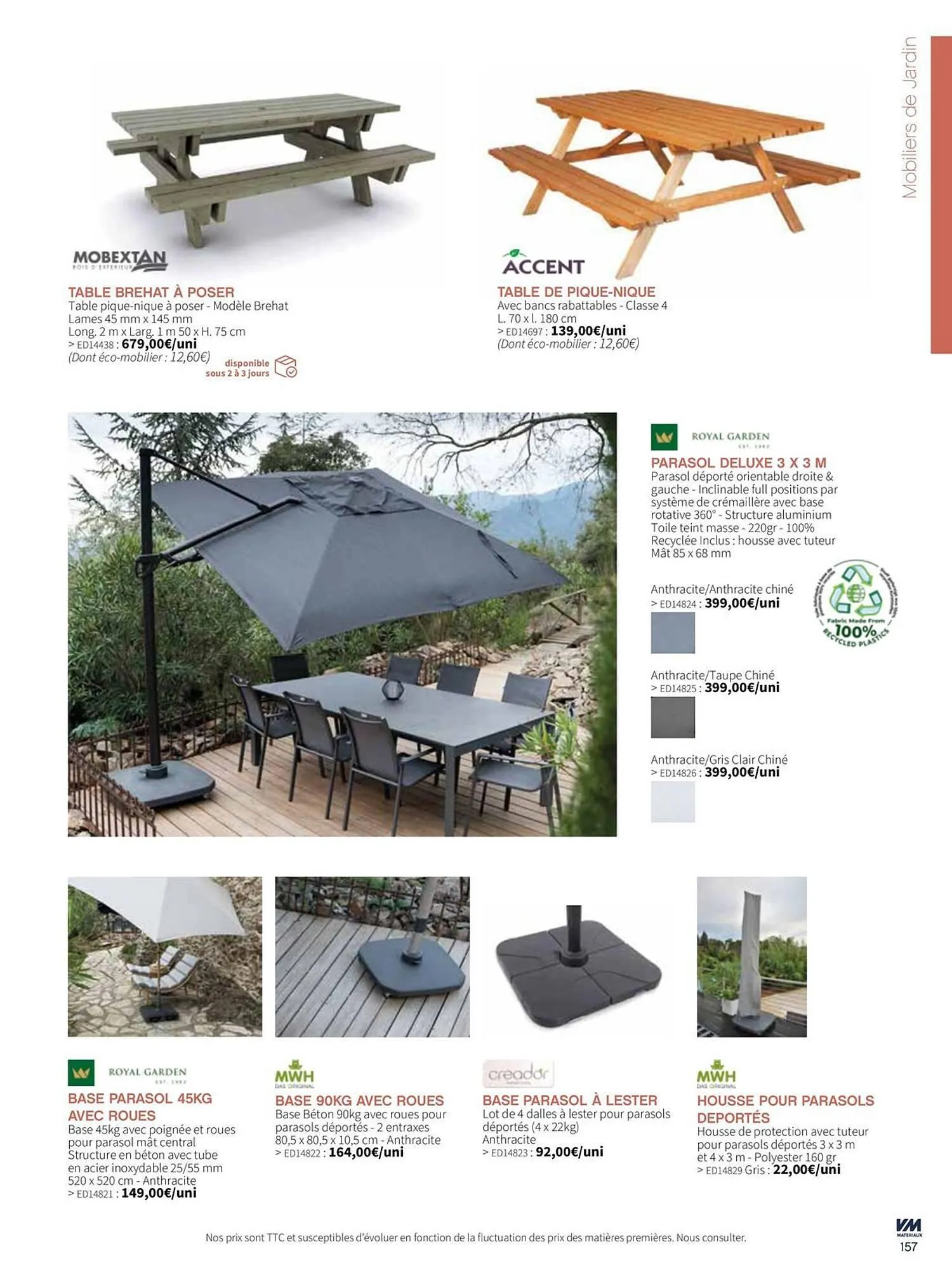 Catalogue VM Matériaux du 14 mars au 20 janvier 2026 - Catalogue page 157