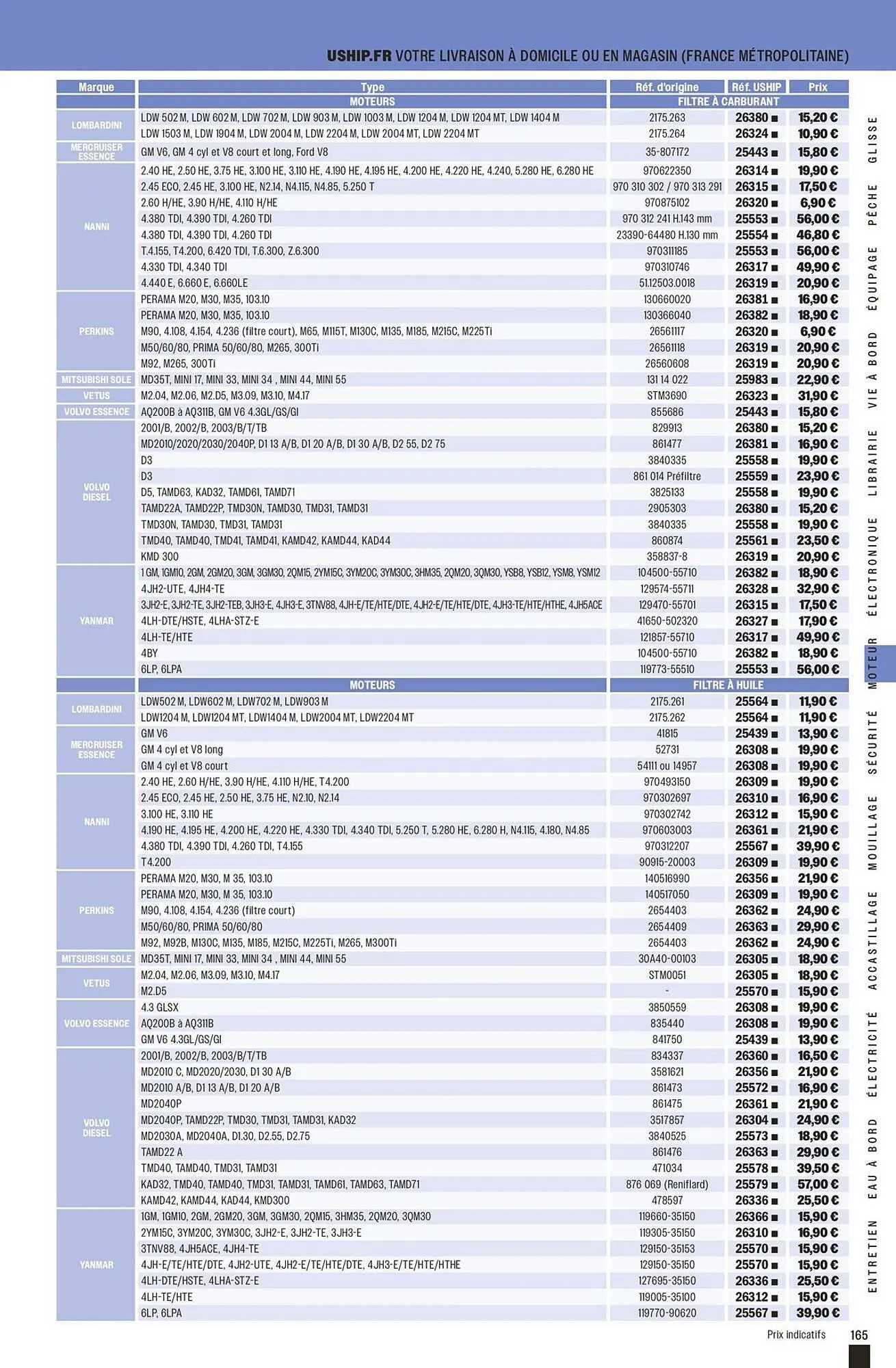 Catalogue Uship du 3 avril au 31 décembre 2026 - Catalogue page 165