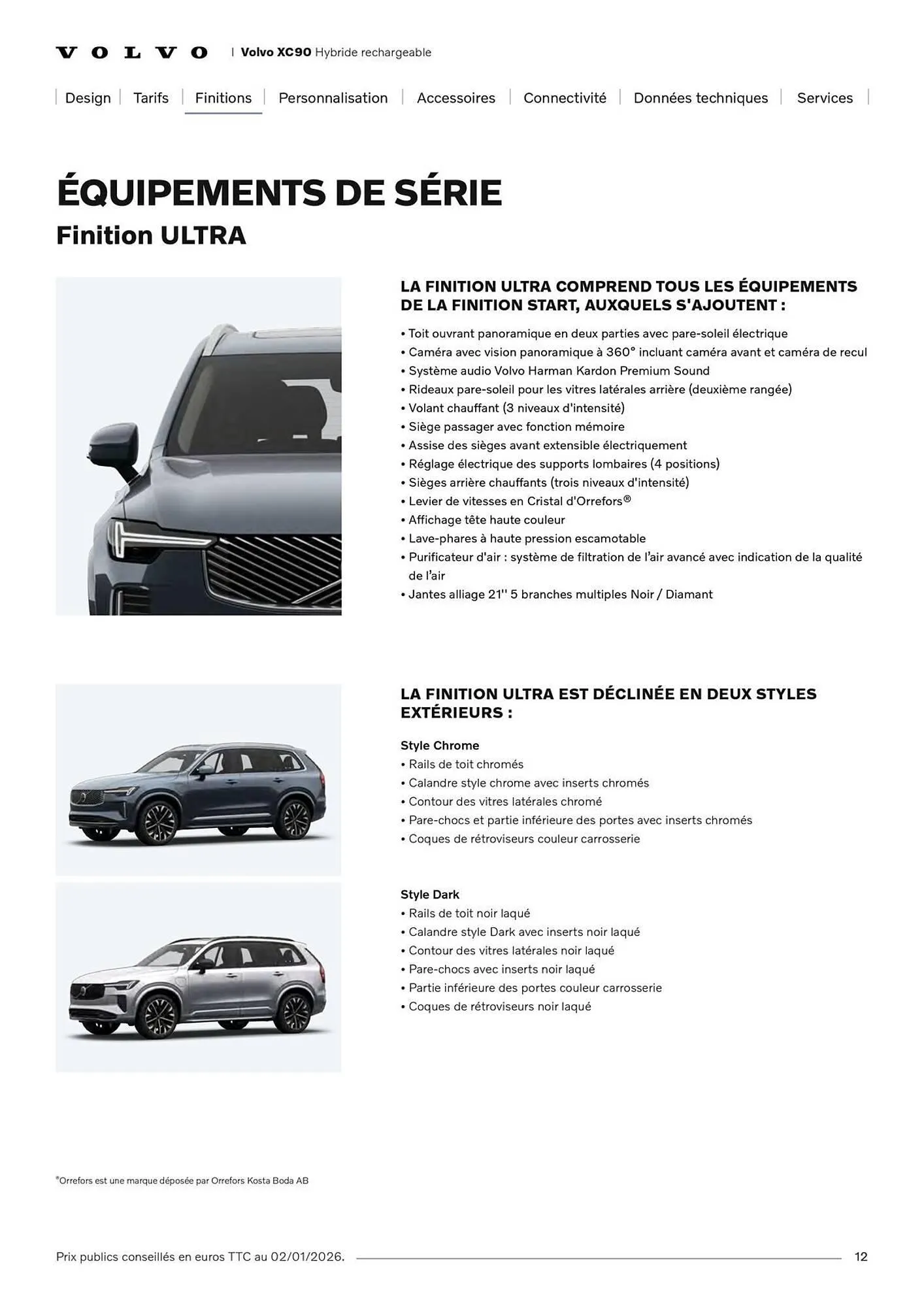 Catalogue VOLVO du 7 janvier au 31 janvier 2027 - Catalogue page 12