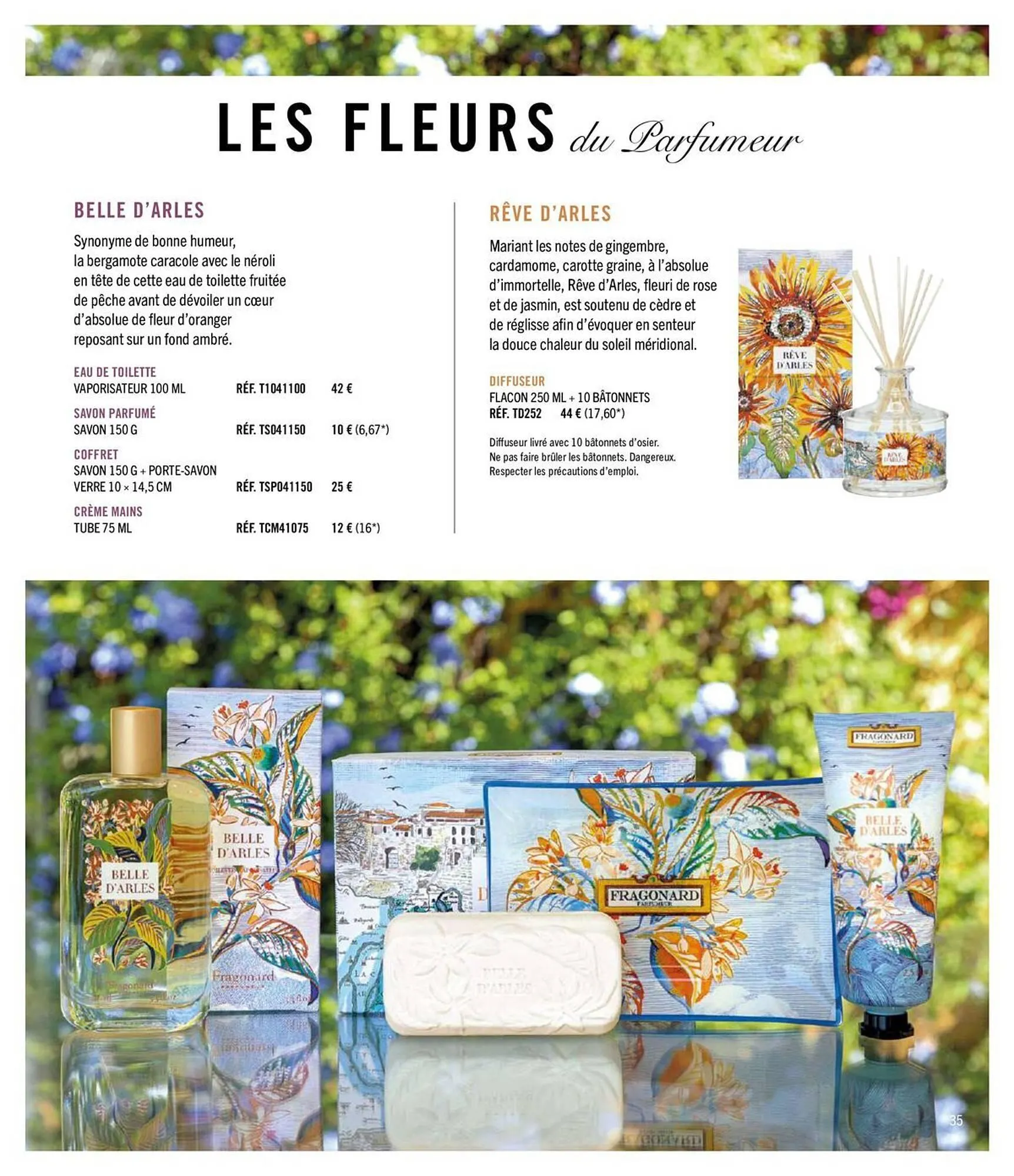 Catalogue Fragonard du 1 avril au 31 décembre 2026 - Catalogue page 35