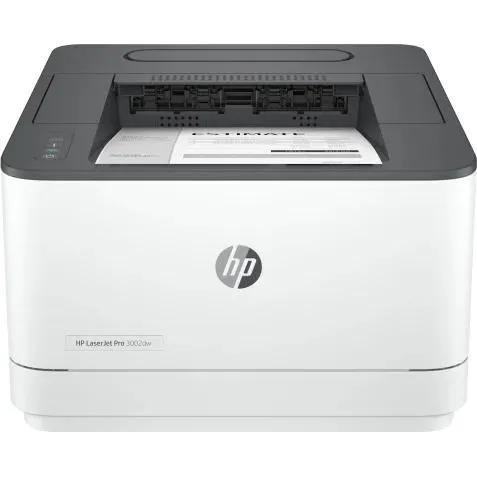 HP Imprimante LaserJet Pro 3002dw, Noir et blanc, Imprimante pour Petites/moyennes entreprises, Imprimer, Sans fil; Imprimer depuis un téléphone ou une tablette; Impression recto-verso