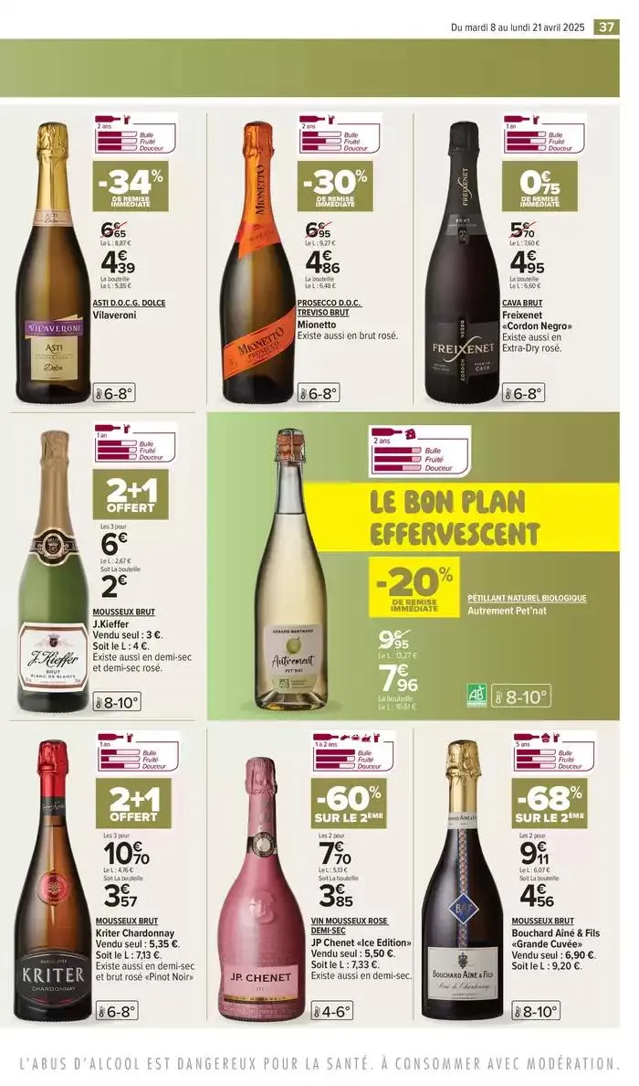 FOIRE AUX VINS DE PRINTEMPS du 8 avril au 21 avril 2025 - Catalogue page 39