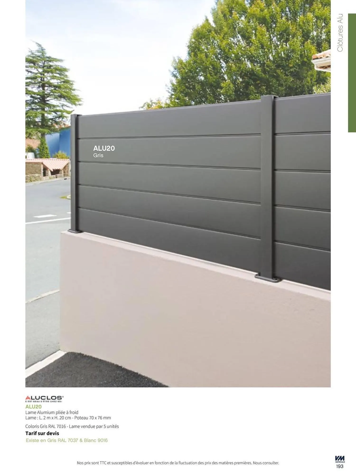 Catalogue VM Matériaux du 11 juin au 30 juin 2026 - Catalogue page 193
