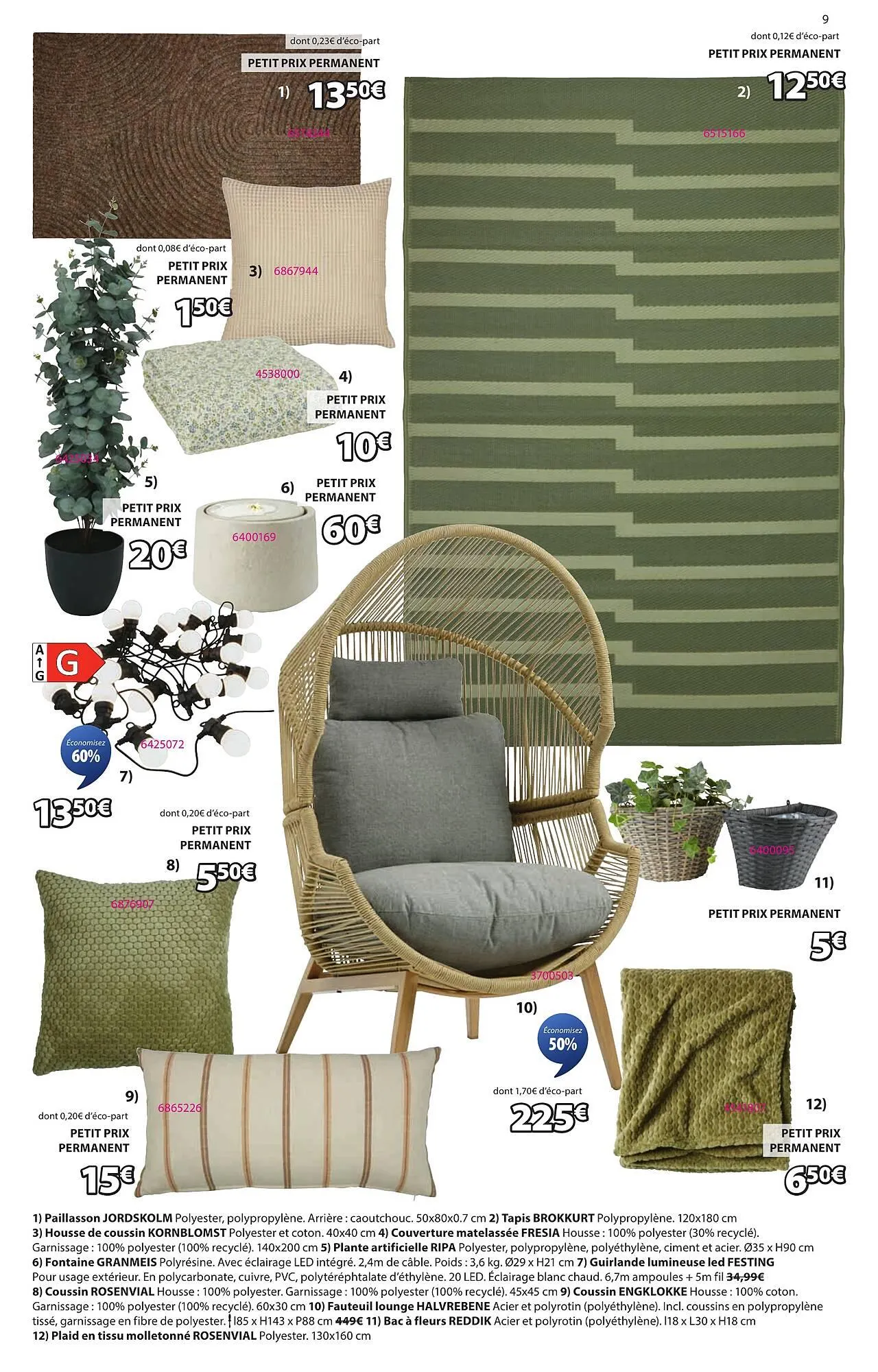 Catalogue JYSK du 1 juillet au 21 juillet 2025 - Catalogue page 9