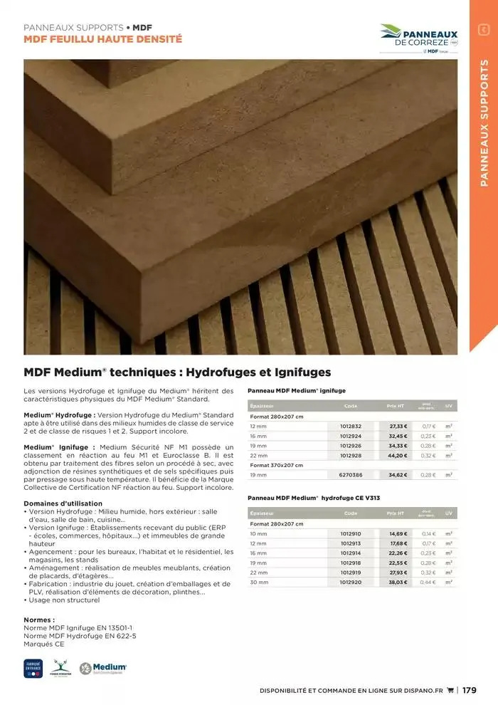 Catalogue 2025 Agenceurs du 25 avril au 31 décembre 2025 - Catalogue page 179