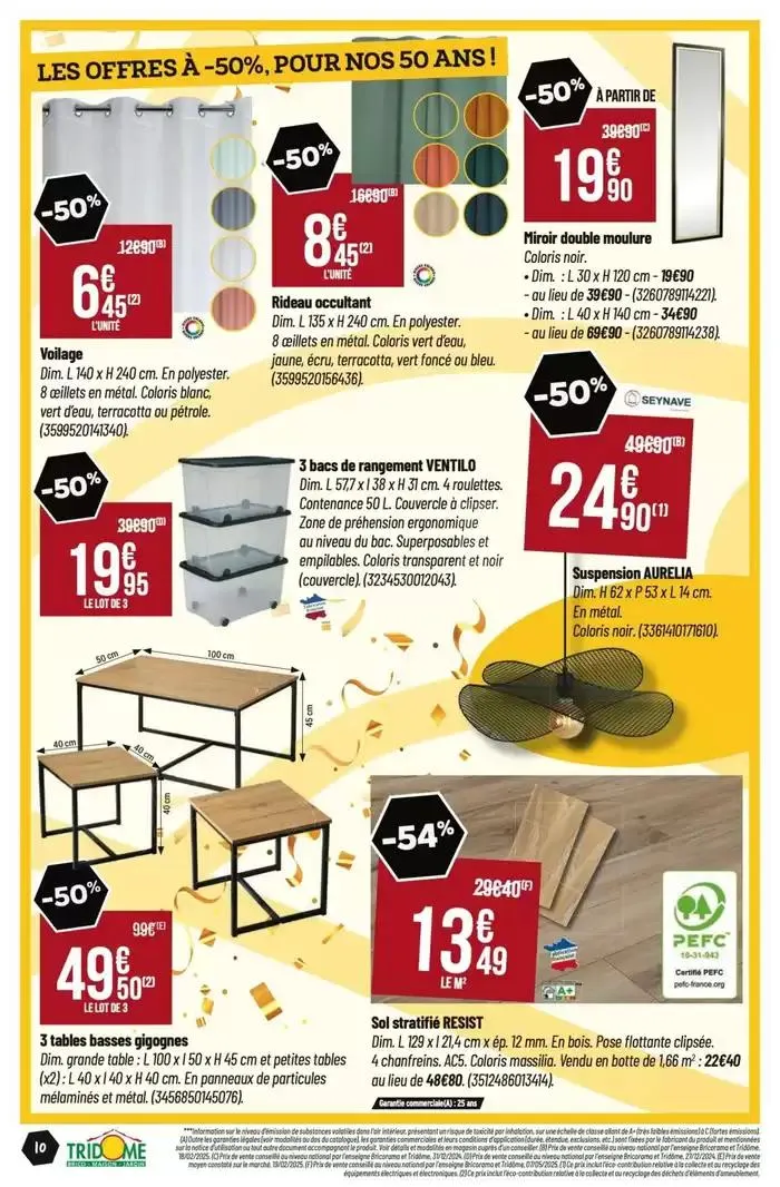 Anniversaire du 14 mai au 18 mai 2025 - Catalogue page 10