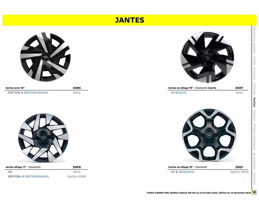 Opel Nouveau Mokka du 17 décembre au 17 décembre 2025 - Catalogue page 10